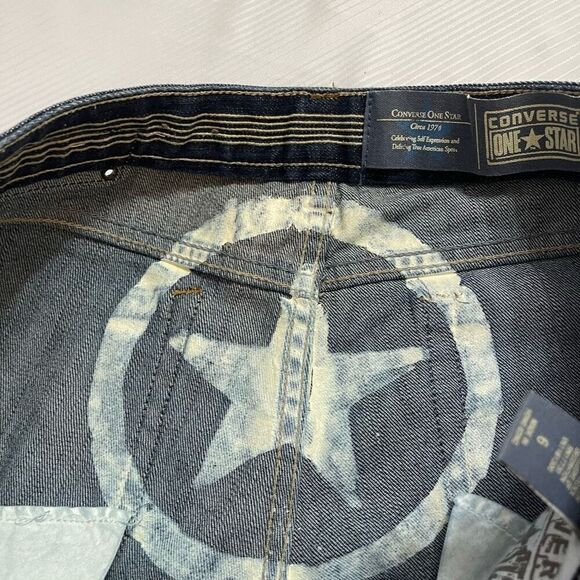 Converse Hippie Boho Chic Denim Jeans Size 6 - Picture 5 of 9